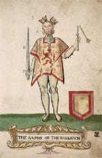 Depiction of John Balliol