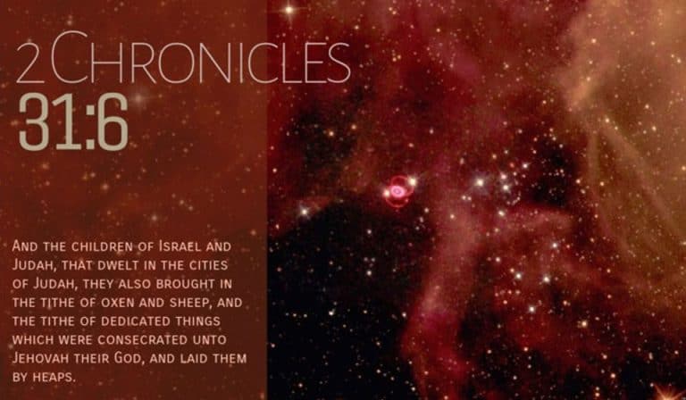 2Chronicles 31:6