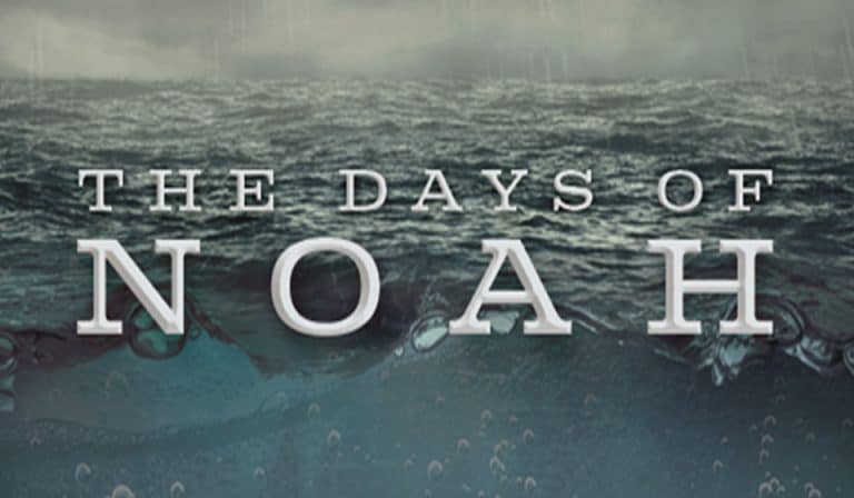 as in the days of noah