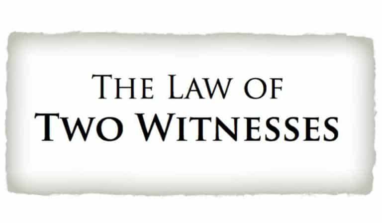 law of two witnesses