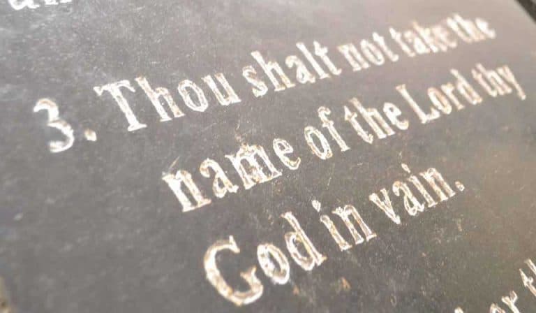 The Third Commandment